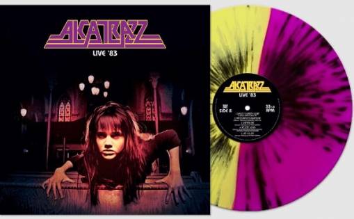 Okładka Alcatrazz - Live 83 LP SPLATTER