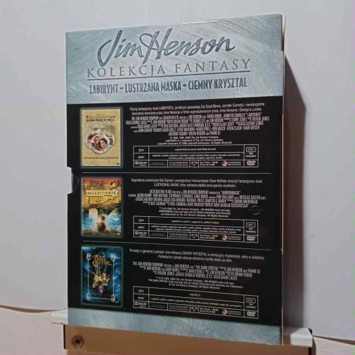 Jim Henson Kolekcja Fantasy: Labirynt, Lustrzana Maska, Ciemny Kryształ (3DVD) [NM]