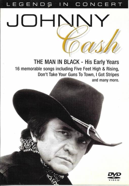Okładka Johnny Cash - The Man In Black - His Early Years [EX]