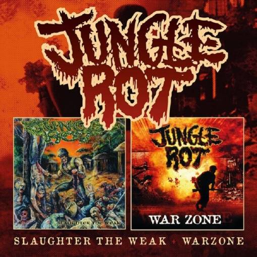 Okładka Jungle Rot - Slaughter The Weak Warzone