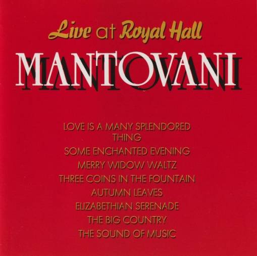 Okładka Mantovani - Live At Royal Hall [EX]