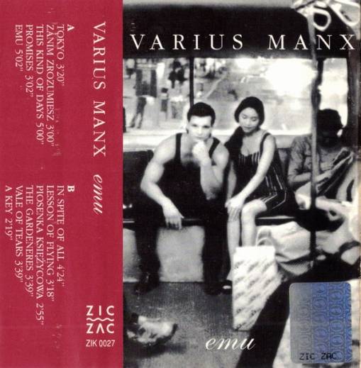 Okładka Varius Manx - Emu (MC) [EX]