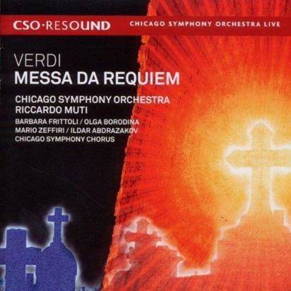 Okładka Verdi - Messa Da Requiem Chicago Symphony Orchestra Muti