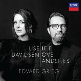 Okładka LISE DAVIDSEN - EDVARD GRIEG