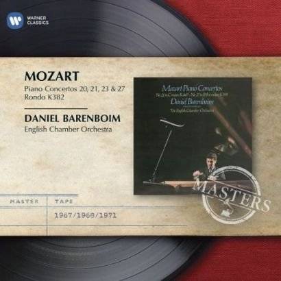 Okładka DANIEL BARENBOIM - MOZART POPULAR PIANO CONCERTOS