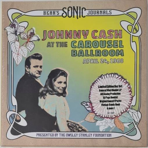 Okładka JOHNNY CASH  - BEAR'S SONIC JOURNALS: JOHNNY CASH AT THE CAROUSEL BALLROOM, APRIL 24 1968