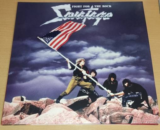 Okładka Savatage - Fight For The Rock LP BLACK