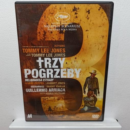 Okładka Tommy Lee Jones - TRZY POGRZEBY [EX]