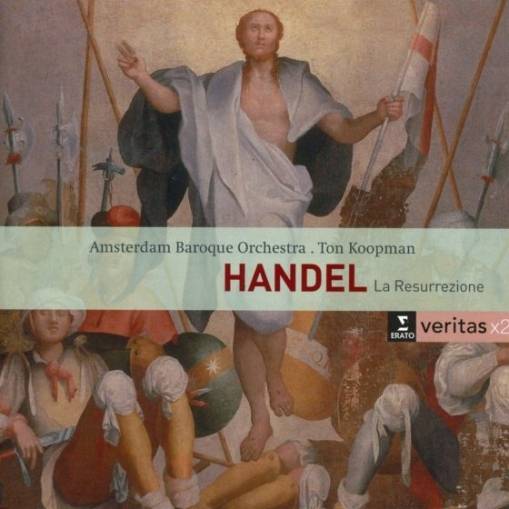 Okładka TON KOOPMAN/AMSTERDAM BAROQUE ORCHESTRA - SCHLICK/ARGENTA/LAURENS/DE MEY/MERTENS - HANDEL: LA RESURREZIONE
