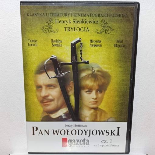 Okładka Jerzy Hoffman - PAN WOŁODYJOWSKI 2 DVD CZ. 1 I CZ. 2 (CZYT. OPIS) [EX]