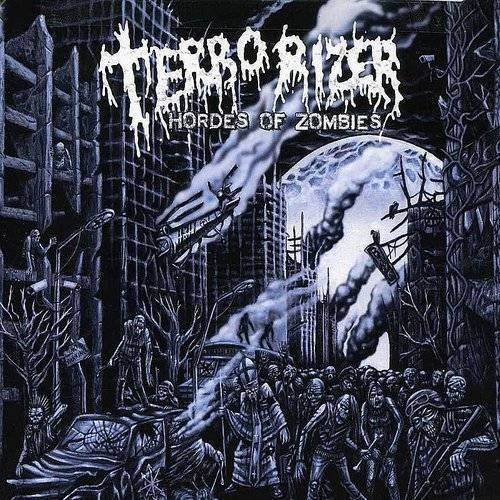 Okładka Terrorizer - Hordes Of Zombies LP BLUE