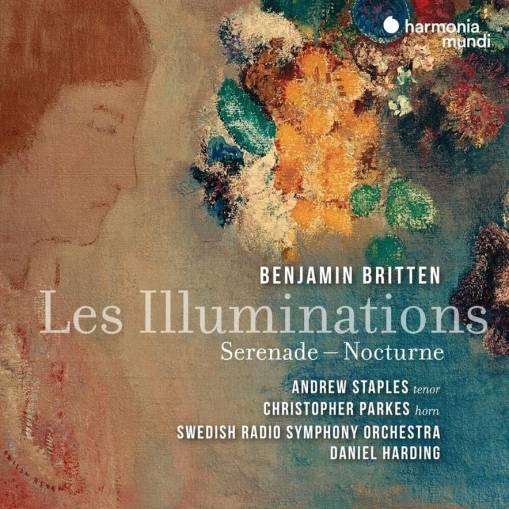 Okładka Britten - Les Illuminations Serenade Nocturne Swedish Radio Symphony Orchestra Harding Staples