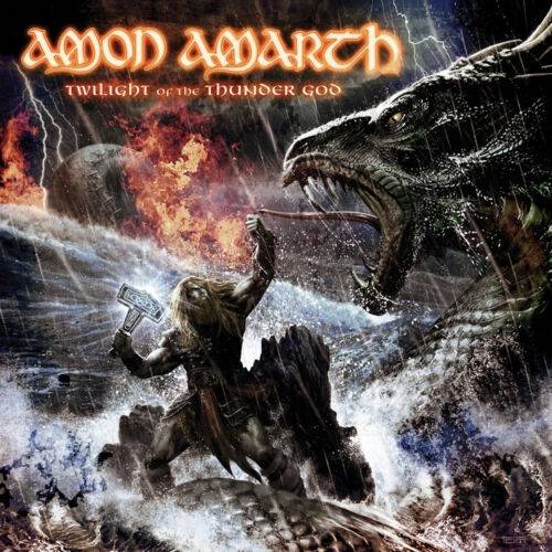 Okładka Amon Amarth - Twilight Of The Thunder God LP BLUE WHITE MARBLED