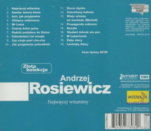 Najwięcej Witaminy. Złota Kolekcja [EX]