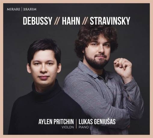 Okładka Debussy Hahn Stravinsky - Geniusas Pritchin