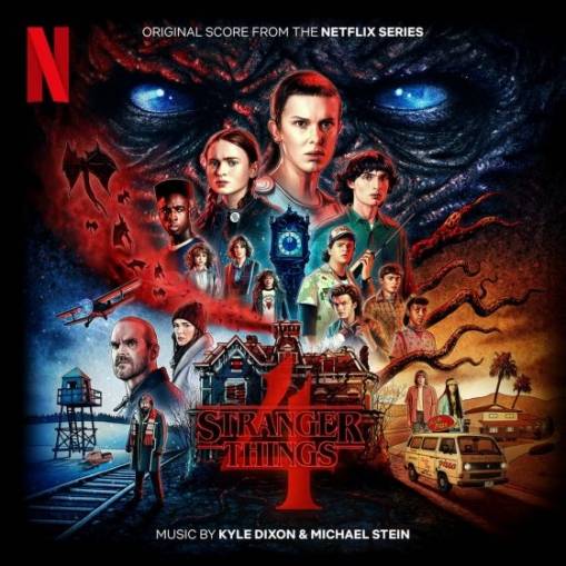 Okładka Kyle Dixon & Michael Stein - Stranger Things 4 Volume 1 OST LP BLACK