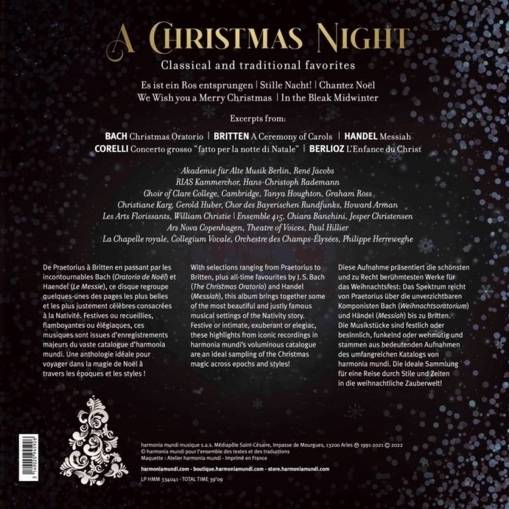 A Christmas Night - Classical And Traditional Favorites Akademie Fur Alte Musik Berlin Jacobs