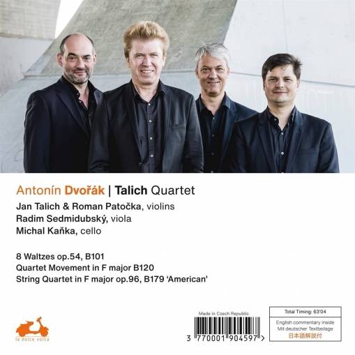 American Quartet 8 Waltzes Quatuor Talich