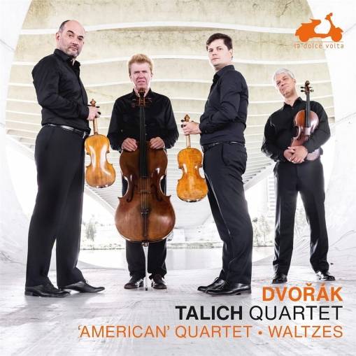 Okładka Dvorak - American Quartet 8 Waltzes Quatuor Talich