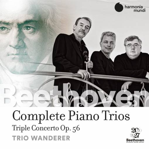 Okładka Beethoven - Complete Piano Trios & Triple Concerto Gurzenich Orchester Koln Conlon Trio Wanderer