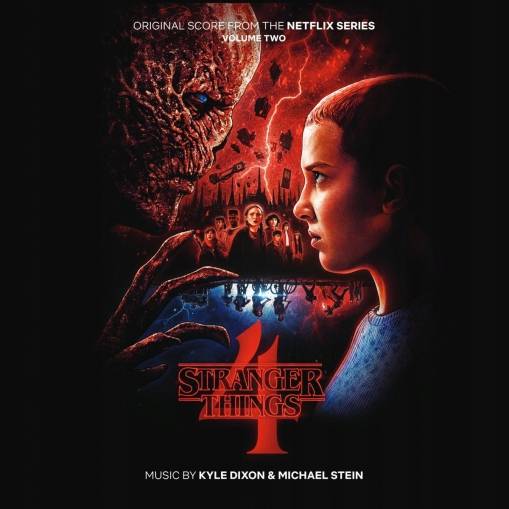 Okładka Kyle Dixon & Michael Stein - Stranger Things 4 Volume 2 OST LP CLEAR RED