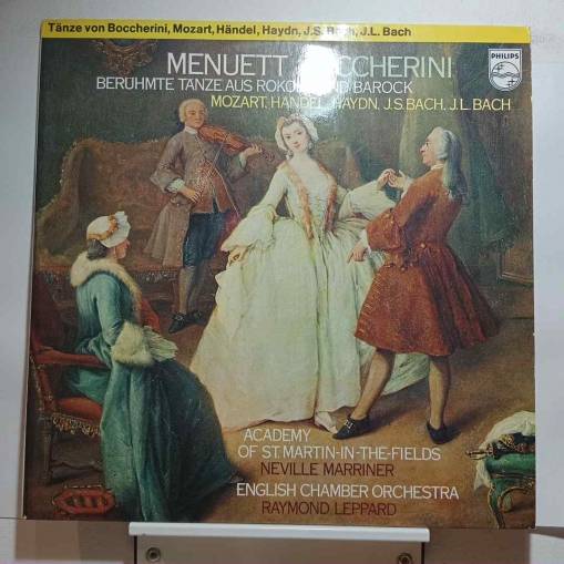 Okładka Luigi Boccherini - Menuett Boccherini (Beruhmte Tanze Aus Rokoko Und Barock) (LP) [EX]