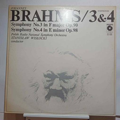 Okładka Johannes Brahms - Symphonies 3 & 4 (LP) [EX]