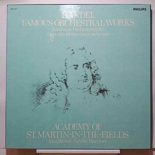 Okładka Georg Friedrich Handel - Handel - Beruhmte Orchesterwerke / Famous Orchestral Works (4LP BOX) [NM]