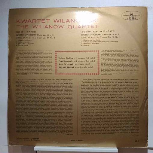 String Quartet In D Major, Op. 64 No. 5 "The Lark" / String Quartet In C Minor, Op. 18 No. 4 (LP) [EX]