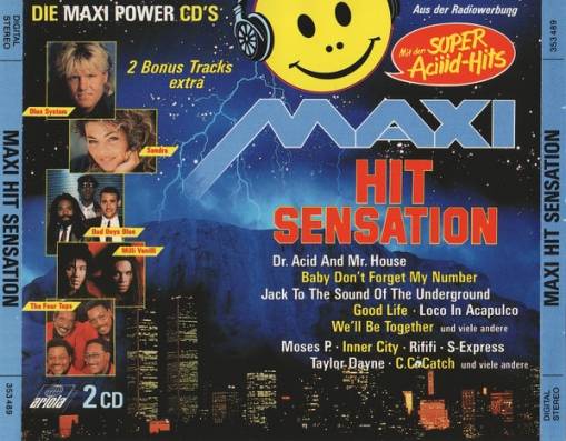 Okładka Various - Maxi Hit Sensation • Die Maxi Power CD's [EX]