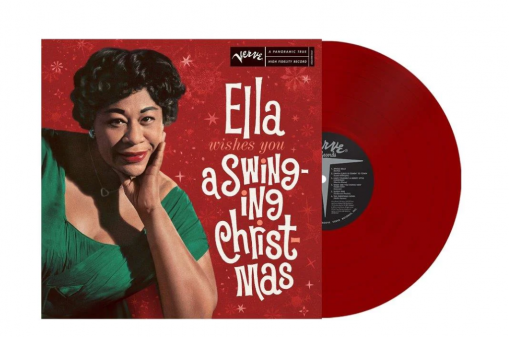 Okładka FITZGERALD, ELLA - ELLA WISHES YOU A SWINGING CHRISTMAS (LP)