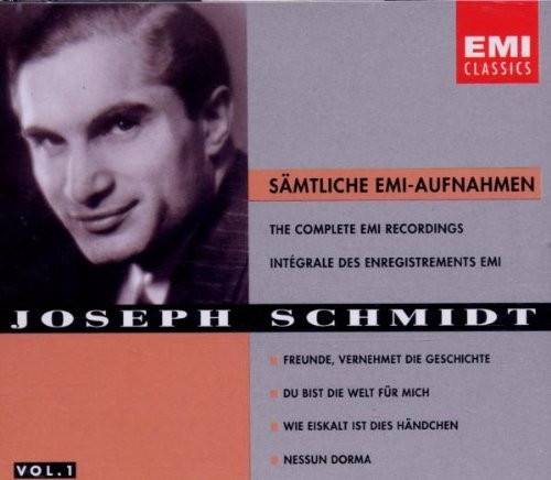 Okładka Joseph Schmidt - The Complete EMI Recordings, Vol. 1 [NM]