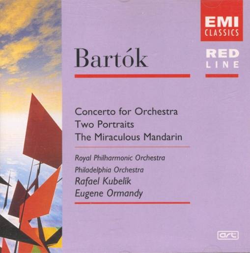 Okładka Béla Bartók - Concerto For Orchestra - Two Portraits - The Miraculous Mandarin [NM]