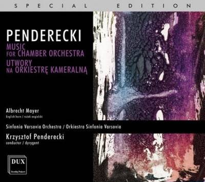 Okładka Krzysztof Penderecki - Music For Chamber Orchestra [NM]