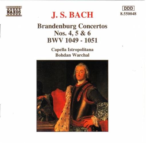 Okładka Johann Sebastian Bach - Brandenburg Concertos Nos. 4, 5 & 6 [NM]