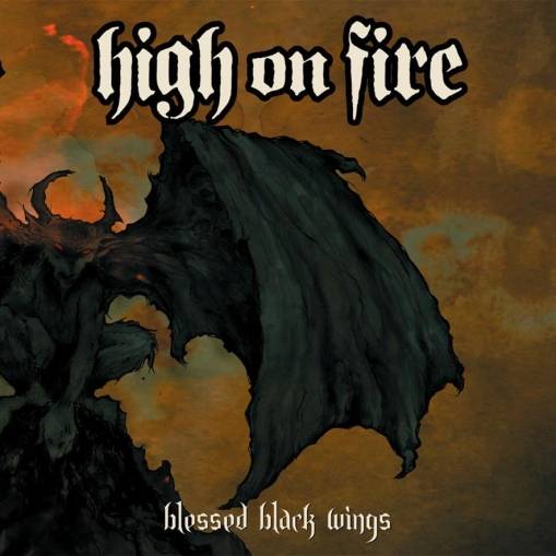 Okładka High On Fire - Blessed Black Wings LP MARBLED