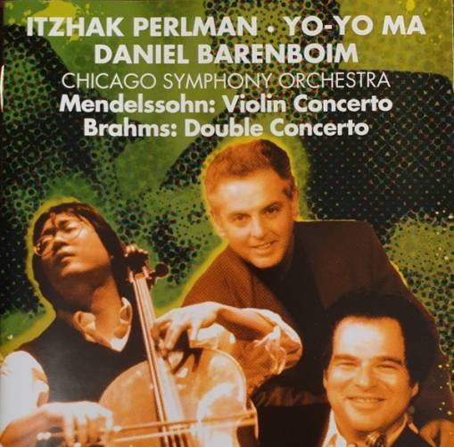 Okładka Itzhak Perlman - Mendelssohn: Violin Concerto, Brahms: Double Concerto [NM]