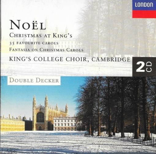 Okładka The King's College Choir Of Cambridge - Noël – Christmas At King's. 35 Favourite Carols / Fantasia On Christmas Carols [NM]