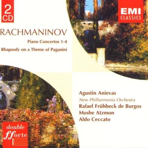 Okładka Sergei Vasilyevich Rachmaninoff - Piano Concertos 1–4 Rhapsody On A Theme Of Paganini [NM]