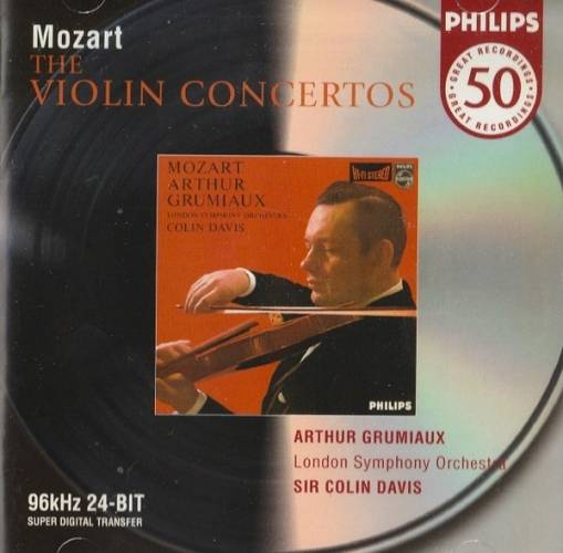 Okładka Wolfgang Amadeus Mozart - The Violin Concertos (96kHz 24-BIT) [NM]