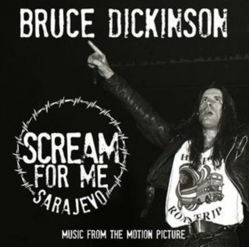 Okładka BRUCE DICKINSON - SCREAM FOR ME SARAJEVO
