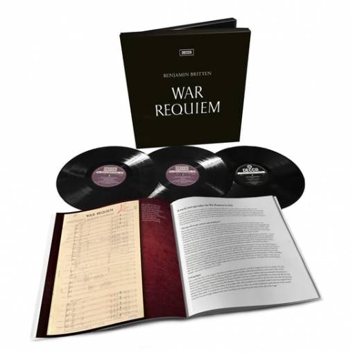 Okładka BRITTEN, BENJAMIN - BRITTEN: WAR REQUIEM (3LP)