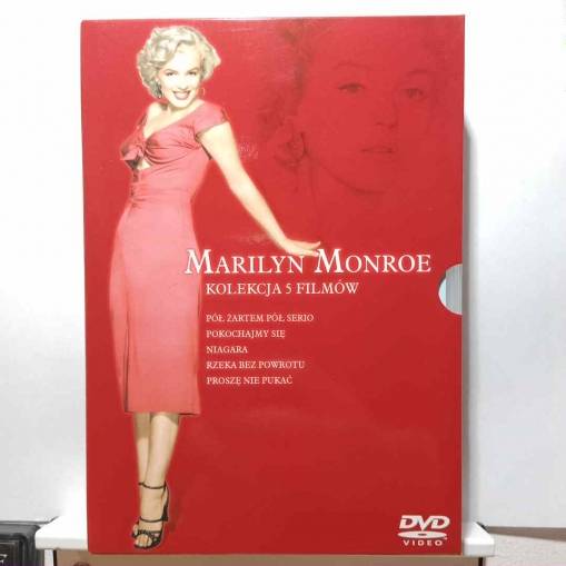 Okładka Various - Marilyn Monroe Kolekcja 5 Filmów [NM]