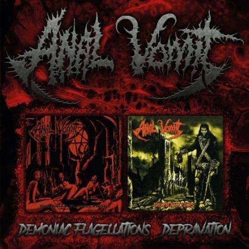 Okładka Anal Vomit - Demoniac Flagellations Depravation