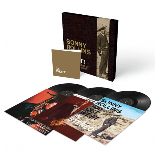 Okładka SONNY ROLLINS - GO WEST! THE CONTEMPORARY RECORDS ALBUMS (3LP)