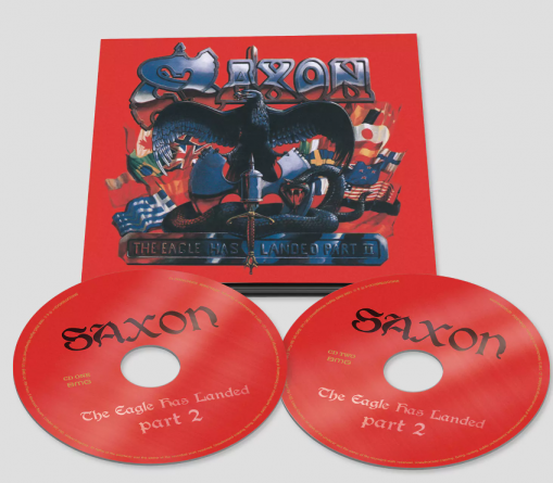 Okładka SAXON - THE EAGLE HAS LANDED, PART 2 (LIVE IN GERMANY, DECEMBER 1995)