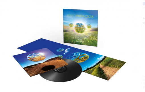 Okładka The Orb and David Gilmour - Metallic Spheres In Colour