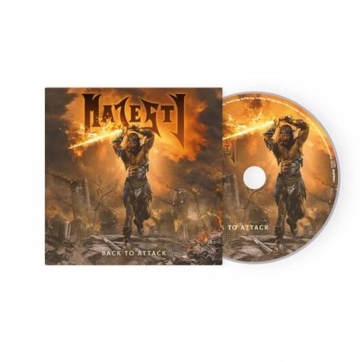 Okładka MAJESTY - BACK TO ATTACK (CD-DIGIPAC)