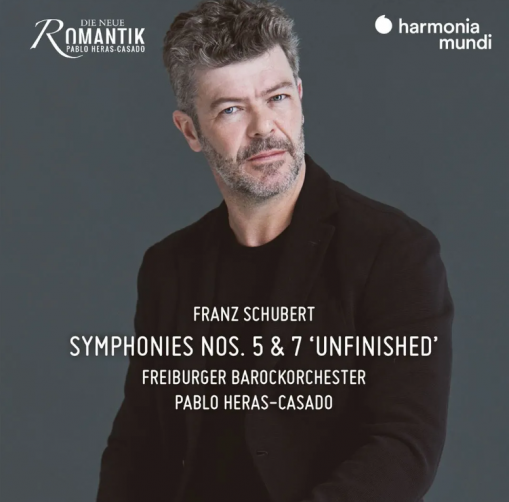 Okładka Schubert - Symphonies Nos 5 & 7 Unfinished Freiburger Barockorchester Heras-Casado