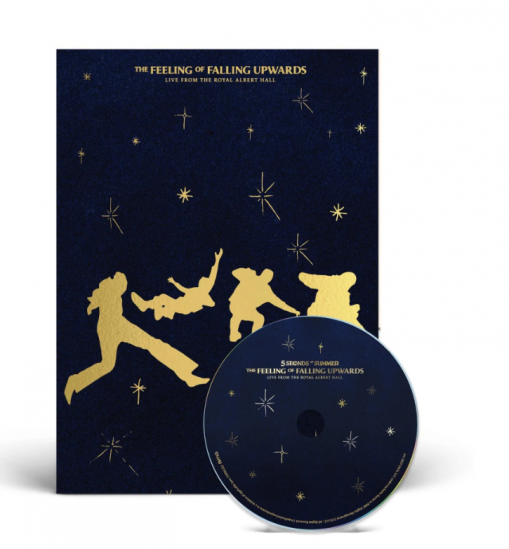 Okładka 5 SECONDS OF SUMMER - THE FEELING OF FALLING UPWARDS (LIVE FROM THE ROYAL ALBERT HALL) [DELUXE] (MEDIABOOK)